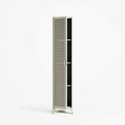 Mandarin - One Door Wardrobe - Right - Chalk