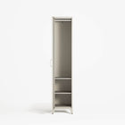 Mandarin - One Door Wardrobe - Right - Pebble