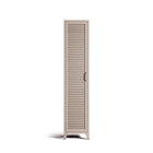 Mandarin - One Door Wardrobe - Right - Mushroom