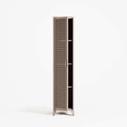 Mandarin - One Door Wardrobe - Right - Mushroom