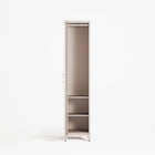 Mandarin - One Door Wardrobe - Right - Mushroom