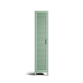 Mandarin - One Door Wardrobe - Right - Sage