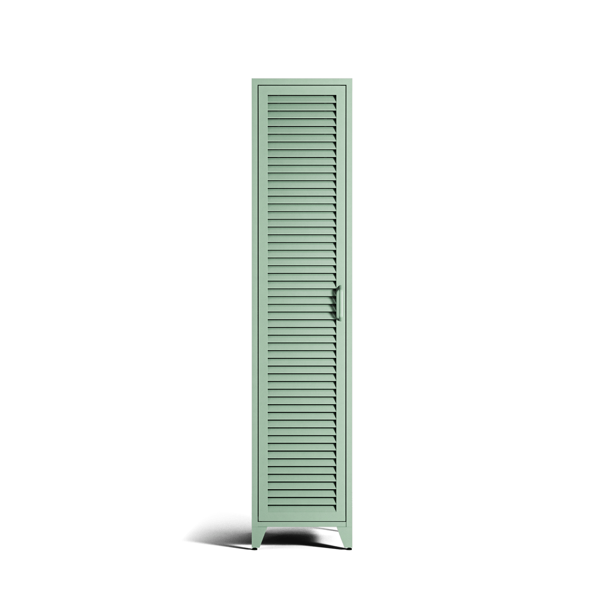 Mandarin - One Door Wardrobe - Right - Sage