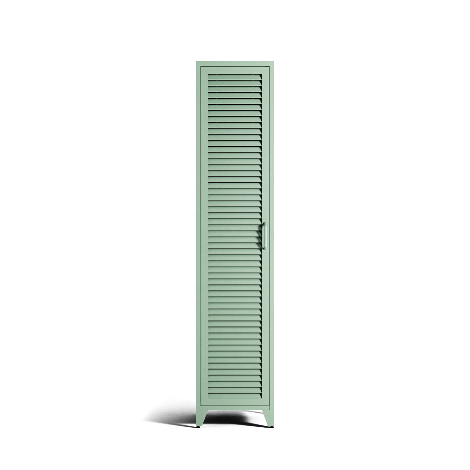 Mandarin - One Door Wardrobe - Right - Sage