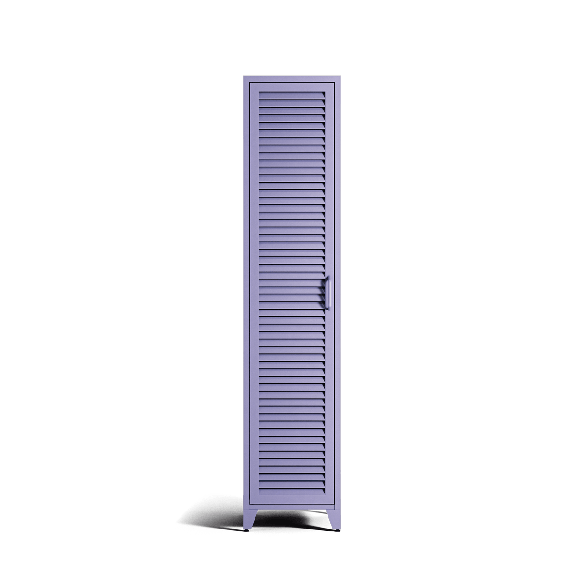 Mandarin - One Door Wardrobe - Right - Lilac