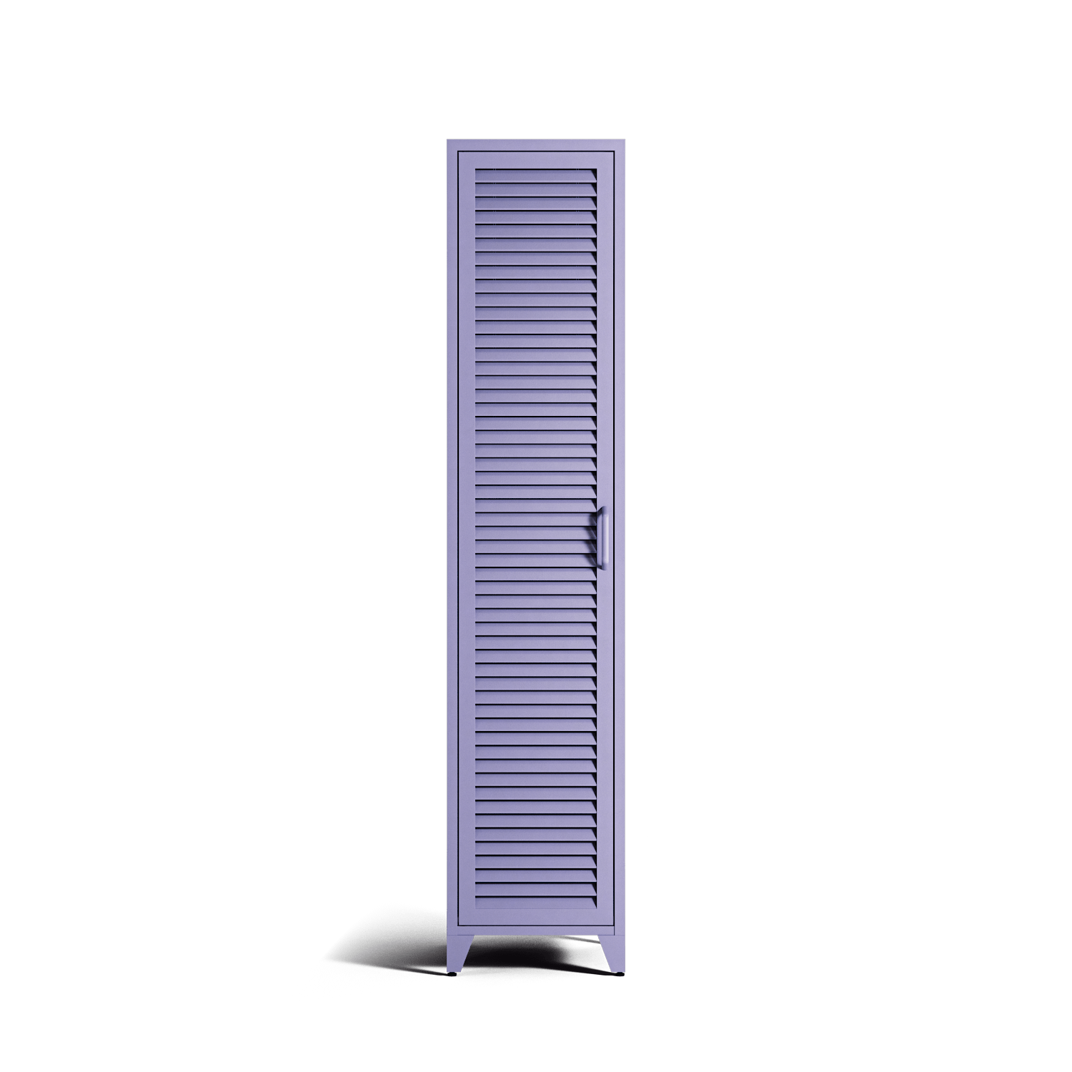 Mandarin - One Door Wardrobe - Right - Lilac