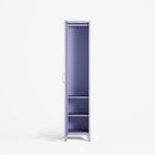 Mandarin - One Door Wardrobe - Right - Lilac