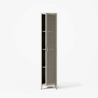 Mandarin - One Door Wardrobe - Left - Pebble