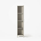 Mandarin - One Door Wardrobe - Left - Pebble