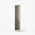 Mandarin - One Door Wardrobe - Left - Pebble