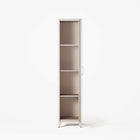 Mandarin - One Door Wardrobe - Left - Mushroom