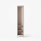 Mandarin - One Door Wardrobe - Left - Mushroom