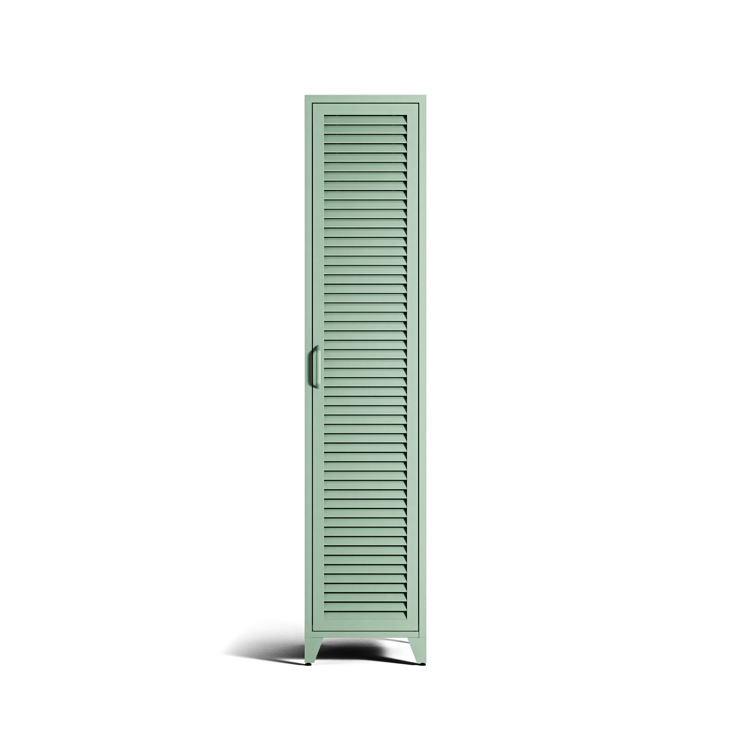 Mandarin - One Door Wardrobe - Left - Sage