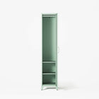 Mandarin - One Door Wardrobe - Left - Sage
