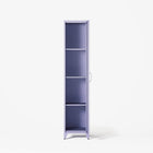 Mandarin - One Door Wardrobe - Left - Lilac
