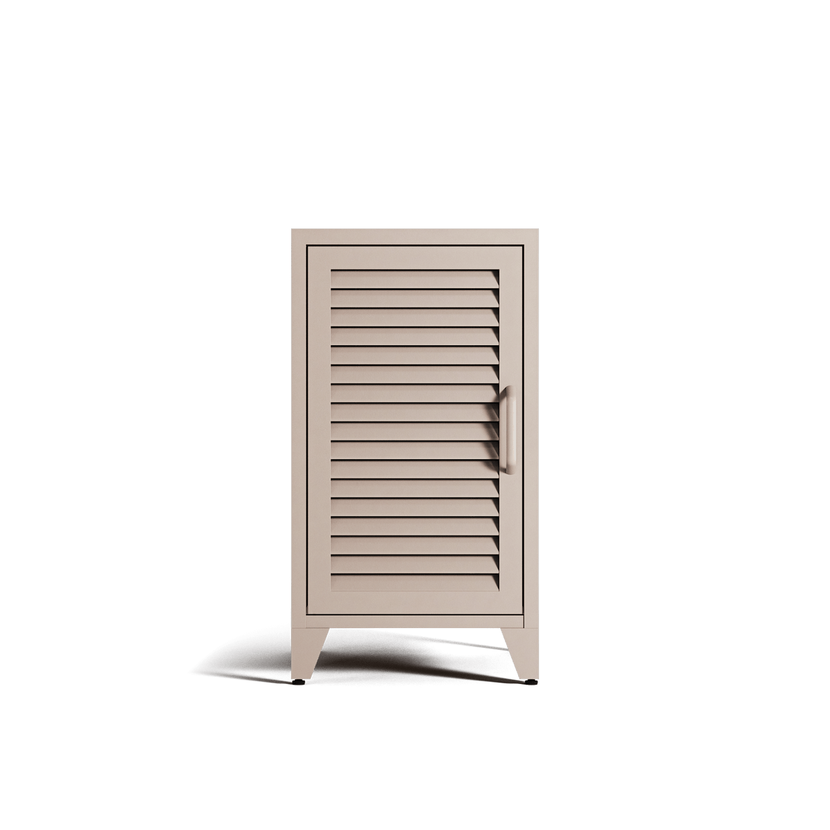 Mandarin - Bedside Cabinet - Right - Mushroom