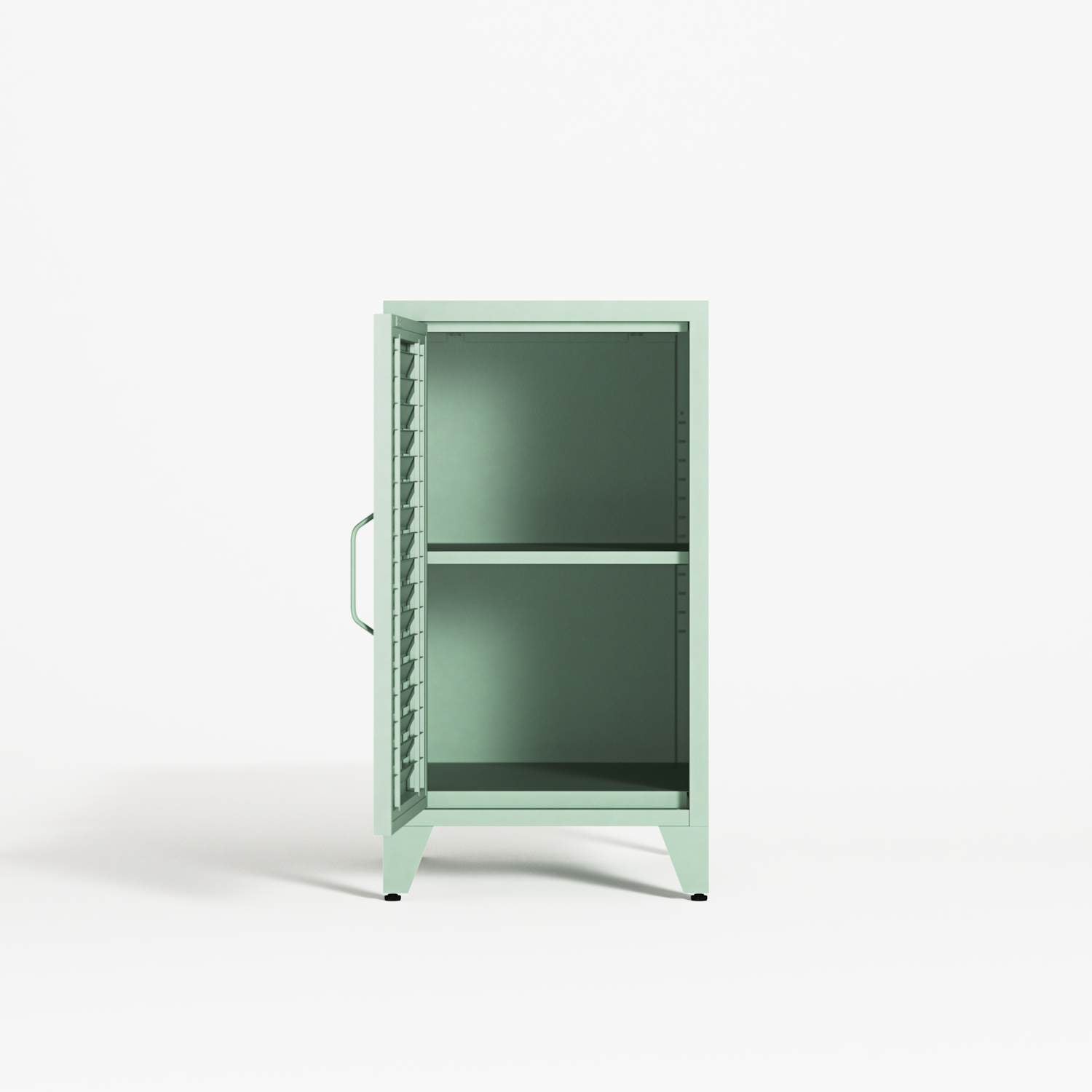 Mandarin - Bedside Cabinet - Right - Sage