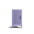 Mandarin - Bedside Cabinet - Right - Lilac