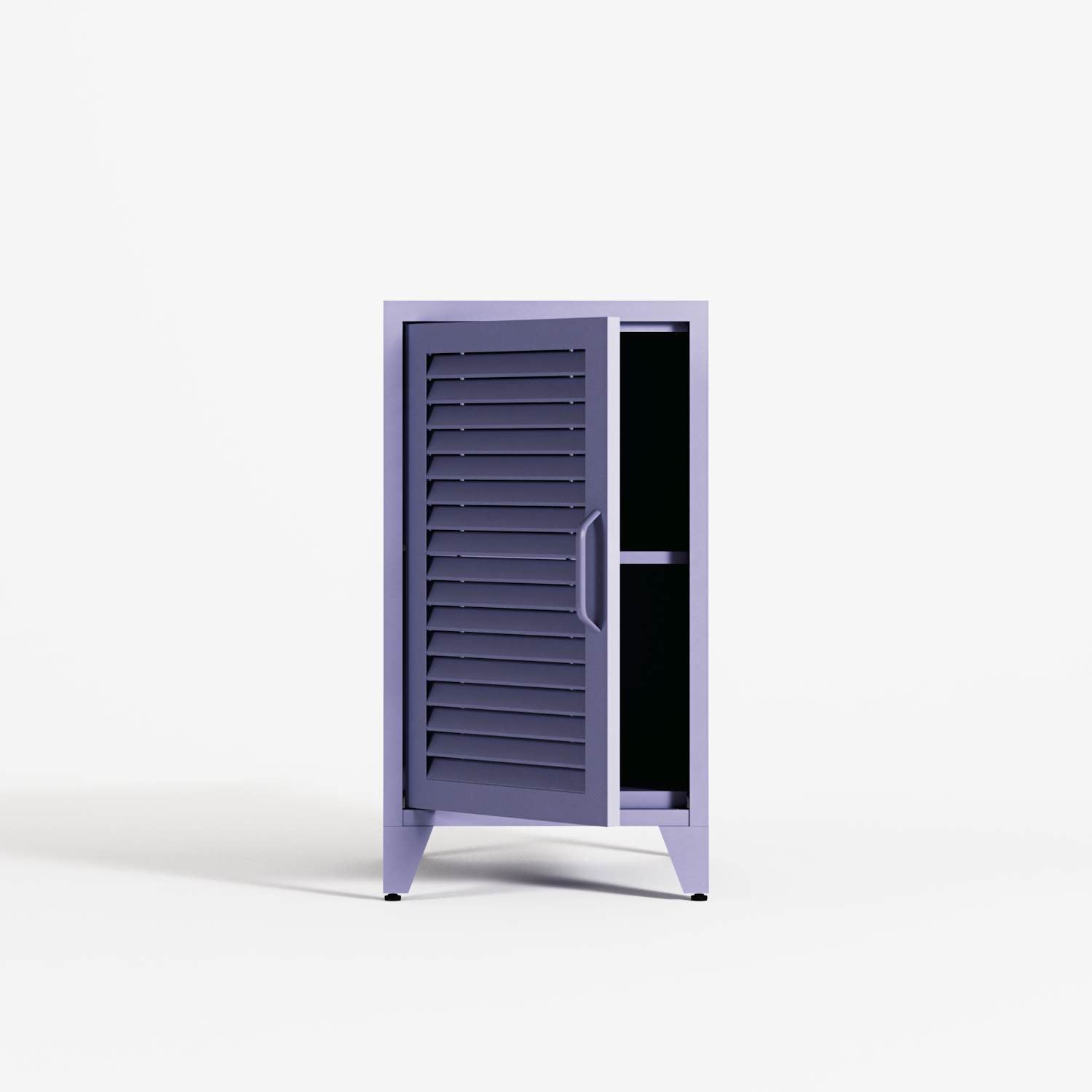 Mandarin - Bedside Cabinet - Right - Lilac