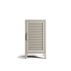 Mandarin - Bedside Cabinet - Left - Pebble