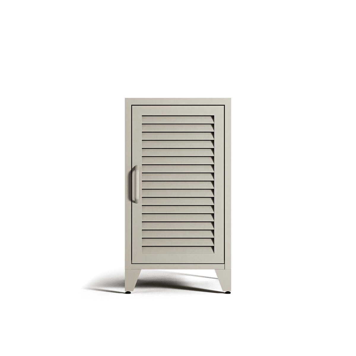 Mandarin - Bedside Cabinet - Left - Pebble