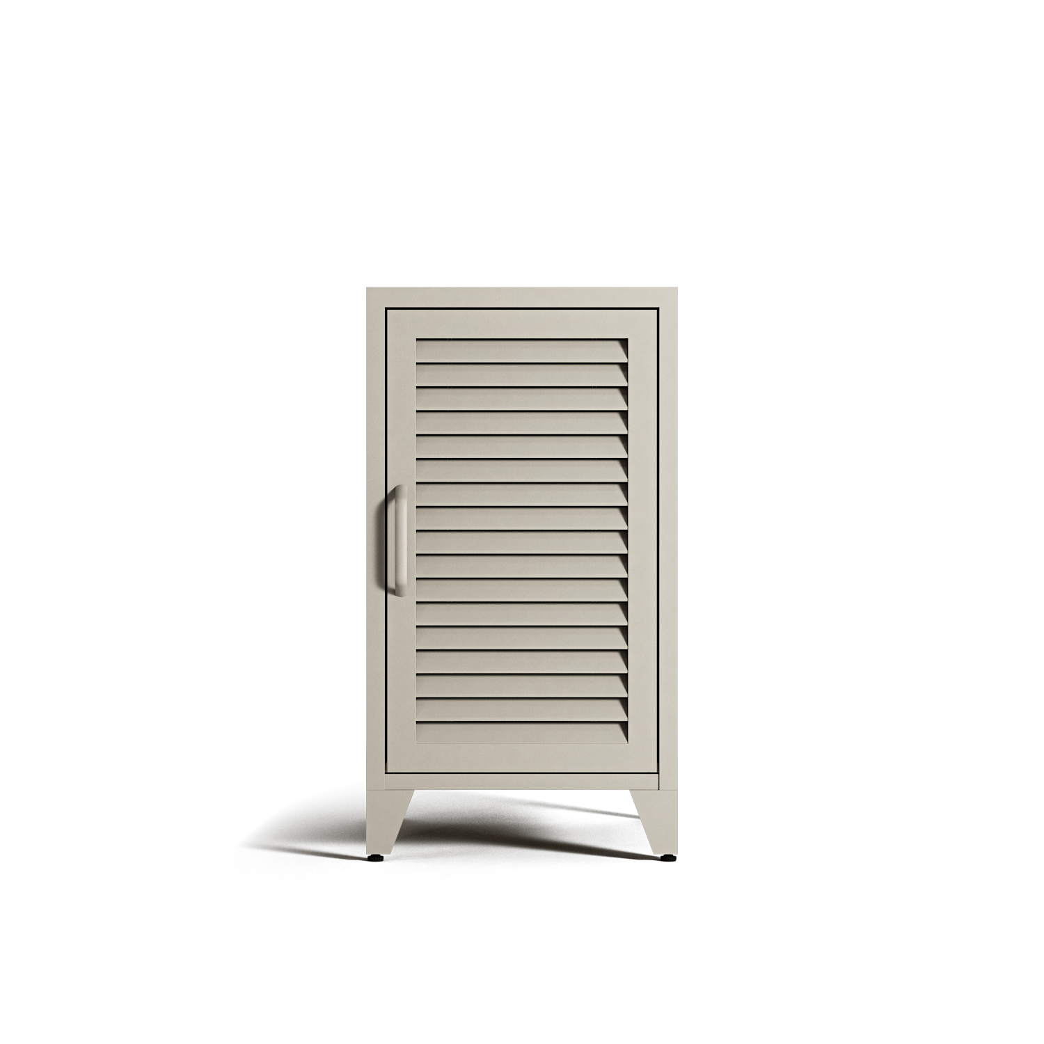 Mandarin - Bedside Cabinet - Left - Pebble