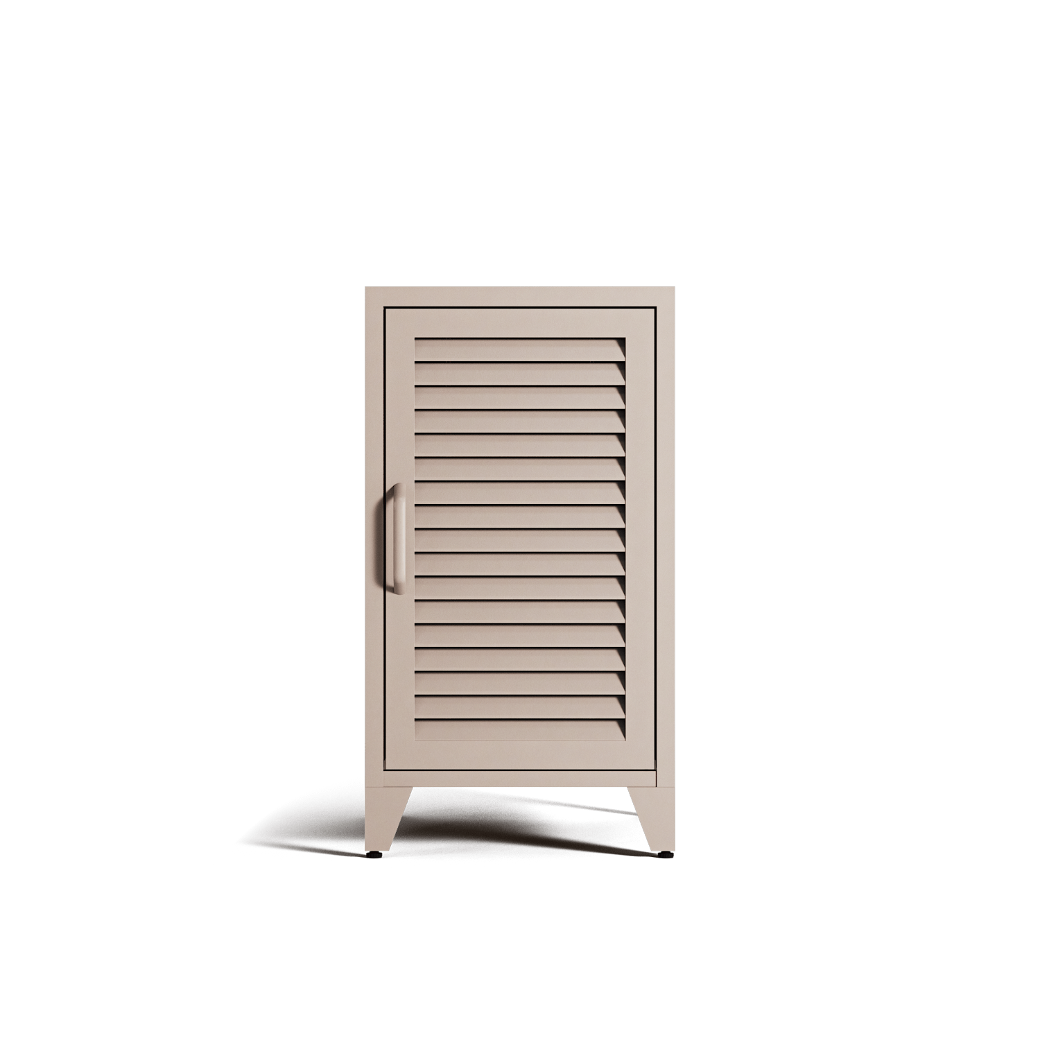 Mandarin - Bedside Cabinet - Left - Mushroom