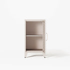 Mandarin - Bedside Cabinet - Left - Mushroom