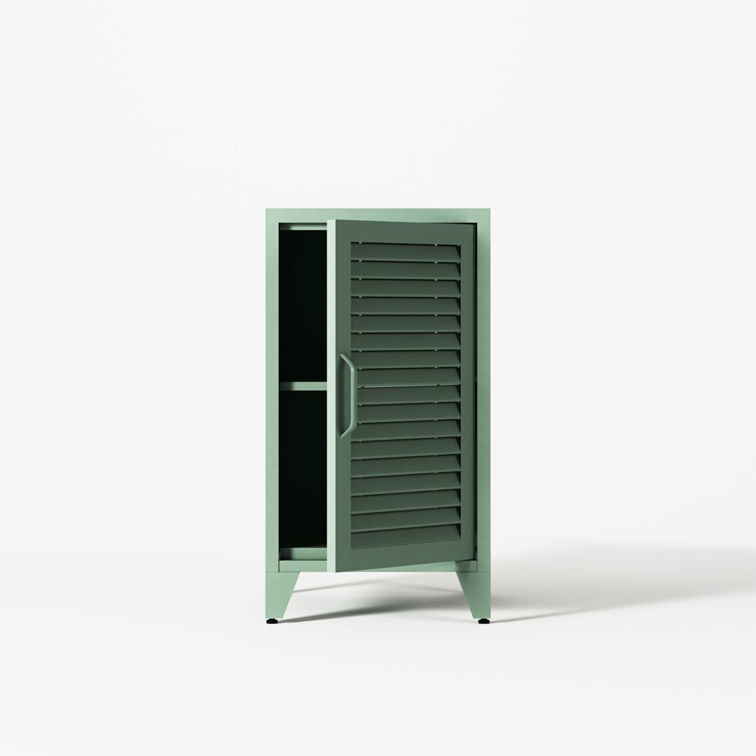 Mandarin - Bedside Cabinet - Left - Sage
