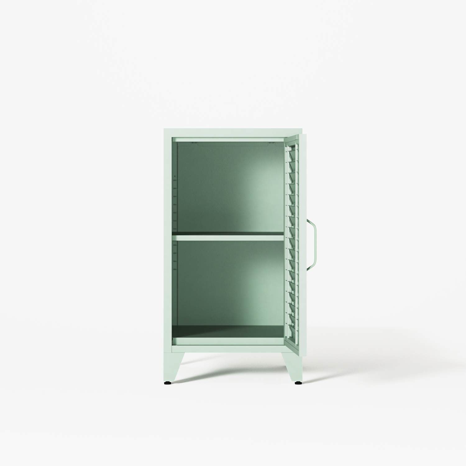 Mandarin - Bedside Cabinet - Left - Sage