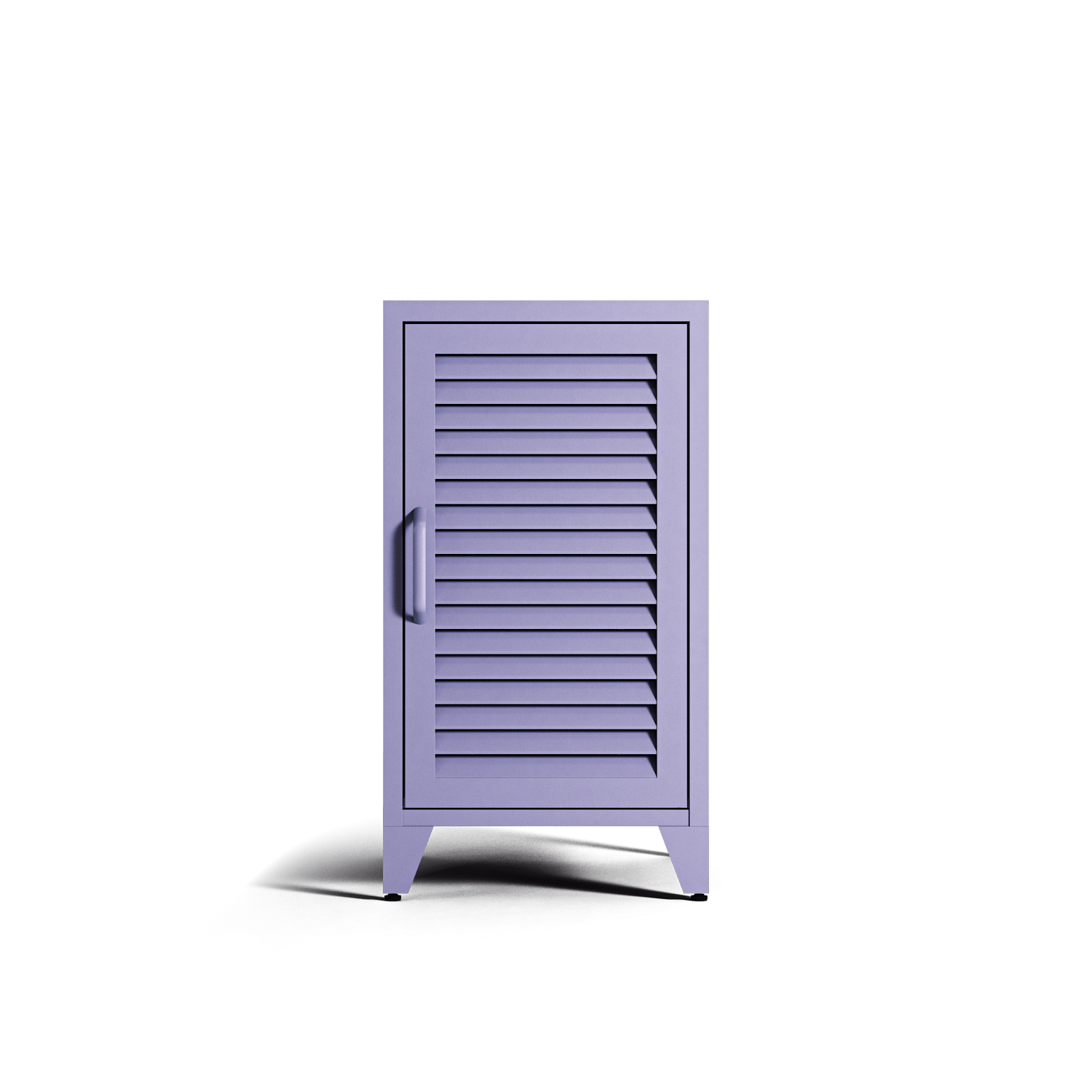 Mandarin - Bedside Cabinet - Left - Lilac