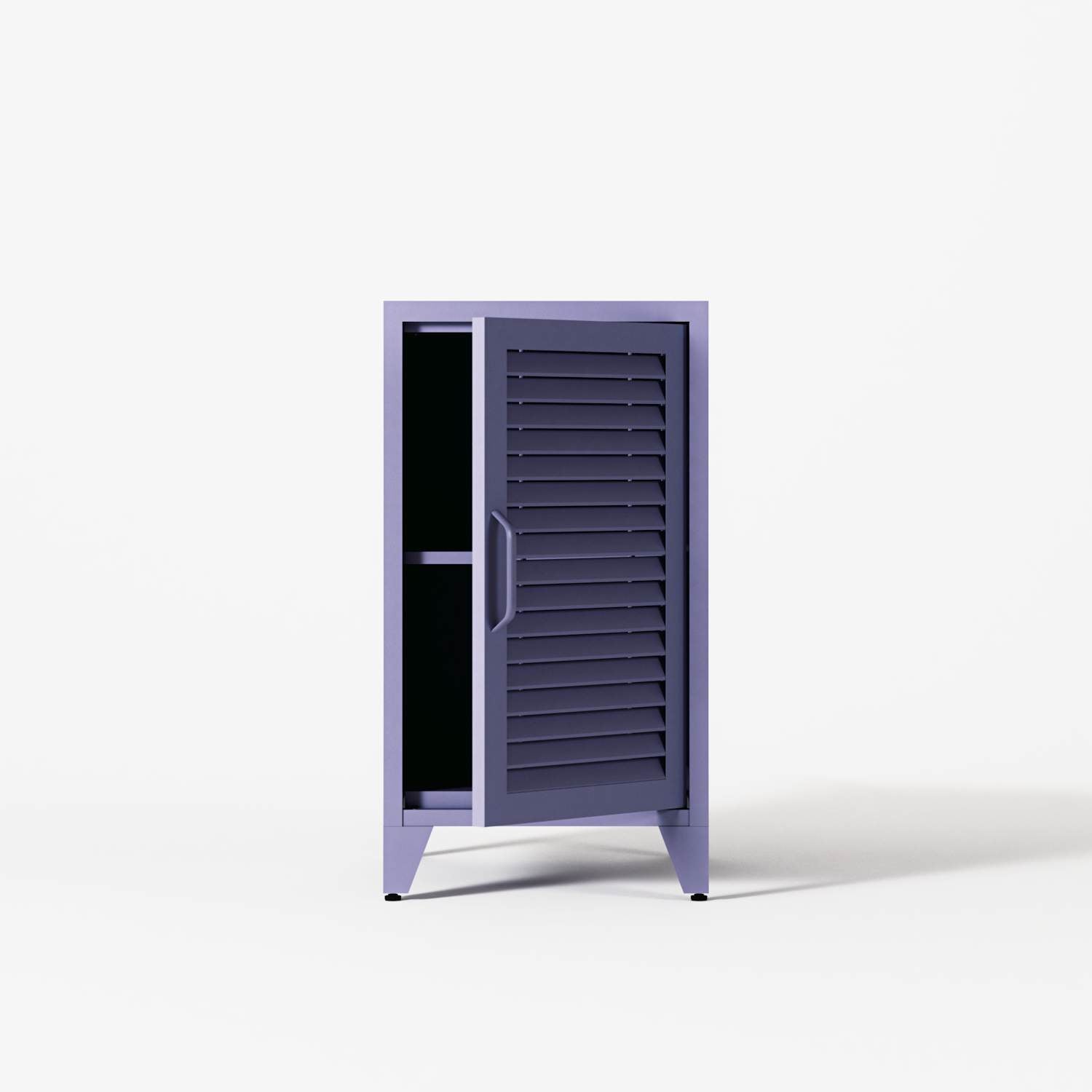 Mandarin - Bedside Cabinet - Left - Lilac