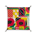 Flower C - Work On Wall - Heather Zhou - Black - 70 x 70 cm