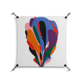 Balloons - Work On Wall - Vratislav Pecka - Black - 70 x 70 cm