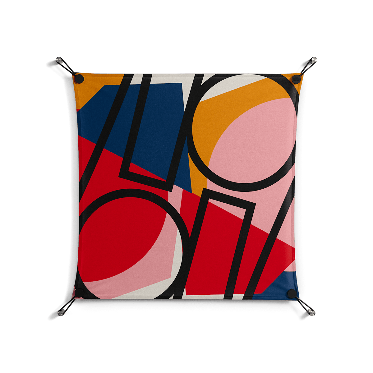 Fuerte Zoom - Work On Wall - Vratislav Pecka - Black - 70 x 70 cm