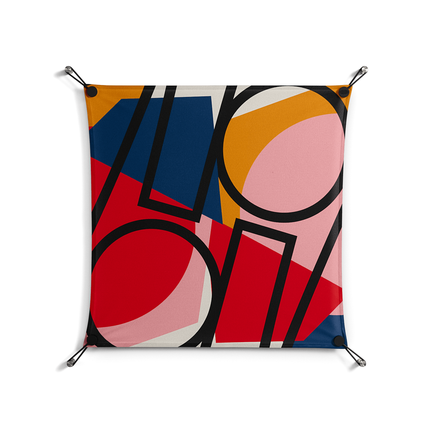 Fuerte Zoom - Work On Wall - Vratislav Pecka - Black - 70 x 70 cm
