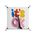 Its Ok - Work On Wall - Vratislav Pecka - Black - 70 x 70 cm