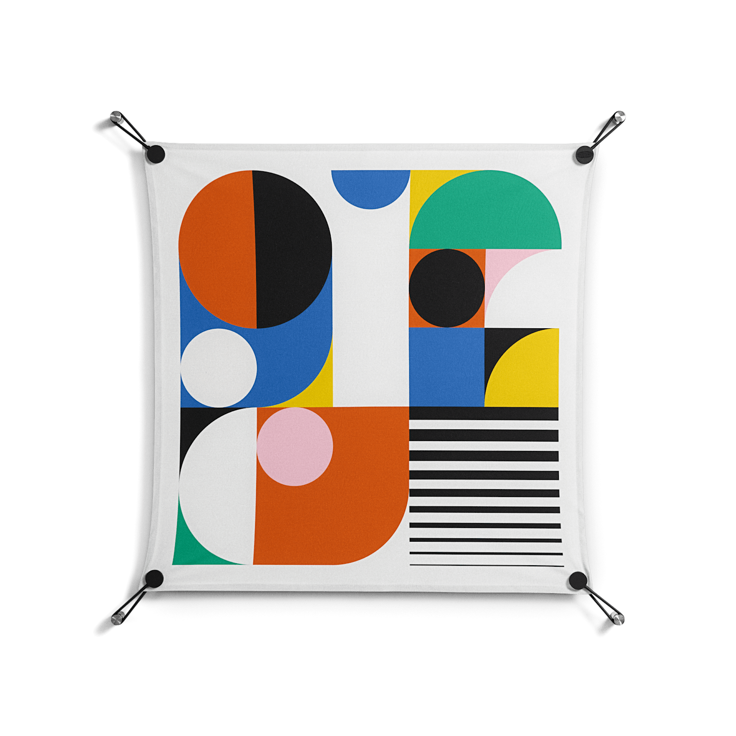 Murano - Work On Wall - Vratislav Pecka - Black - 70 x 70 cm