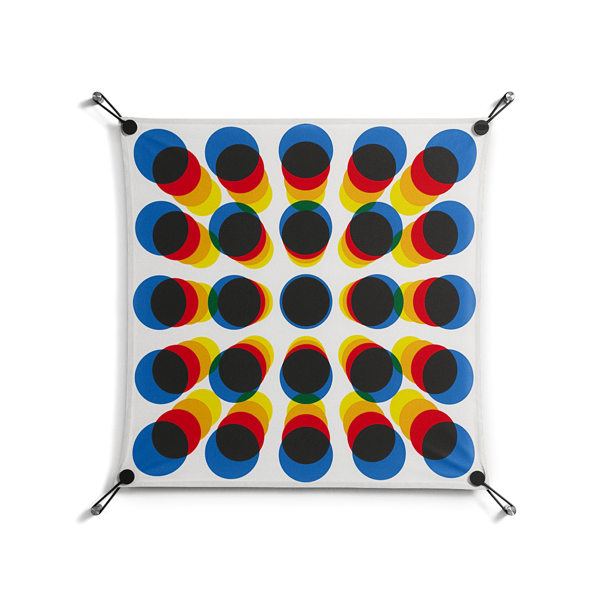 Perspektiva - Work On Wall - Vratislav Pecka - Black - 70 x 70 cm