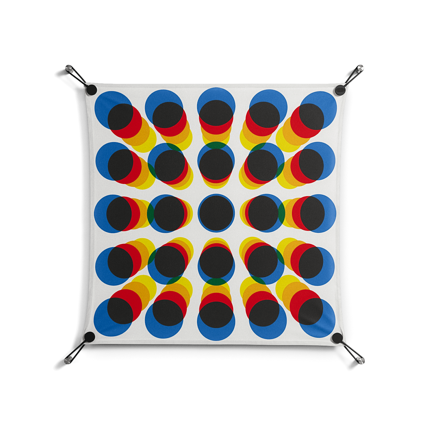 Perspektiva - Work On Wall - Vratislav Pecka - Black - 70 x 70 cm
