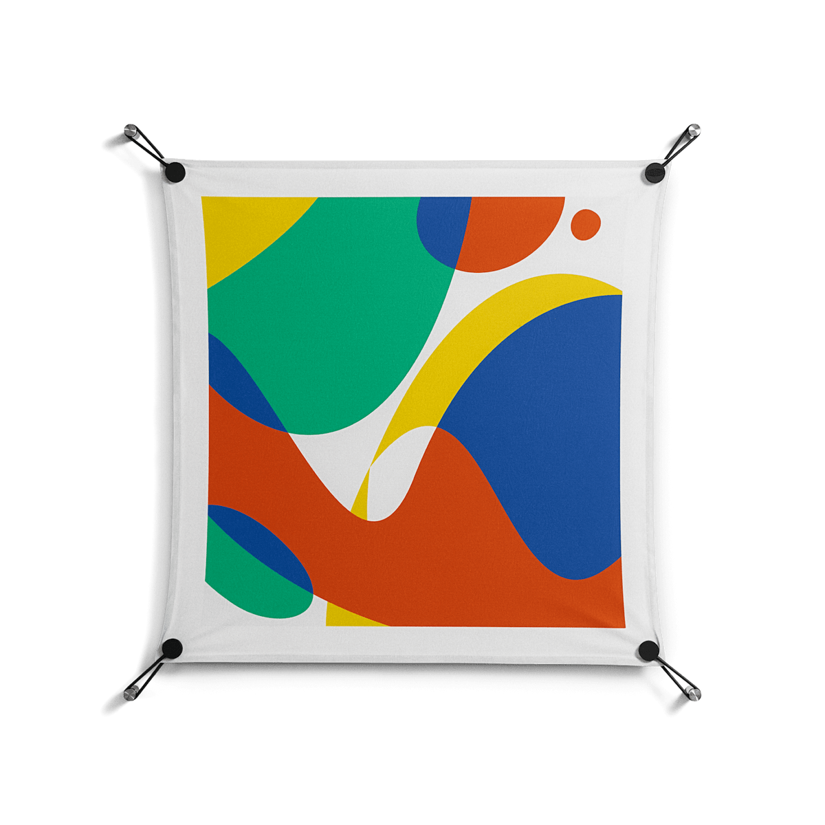 Vibrante Zoom - Work On Wall - Vratislav Pecka - Black - 70 x 70 cm