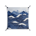 Dalgalar - Work On Wall - Nur Rydberg - Black - 70 x 70 cm