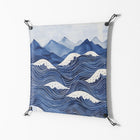Dalgalar - Work On Wall - Nur Rydberg - Black - 70 x 70 cm