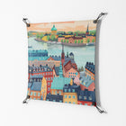 Gamla Stan - Work On Wall - Nur Rydberg - Black - 70 x 70 cm