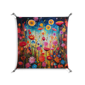 Greatful Meadow - Work On Wall - Nur Rydberg - Black - 70 x 70 cm