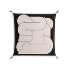 Hug 1 - Work On Wall - Andrea Devia-Nuño - Black - 70 x 70 cm