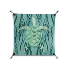 Turtle With Kelp - Work On Wall - Katie O’Shea - Black - 70 x 70 cm