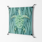 Turtle With Kelp - Work On Wall - Katie O’Shea - Black - 70 x 70 cm