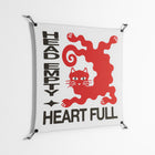 Heart Full - Work On Wall - Alexander Khabbazi - Black - 90 x 90 cm