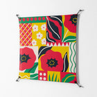 Flower C - Work On Wall - Heather Zhou - Black - 90 x 90 cm